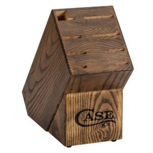 H/Hld Block Cutlery Walnut Wd