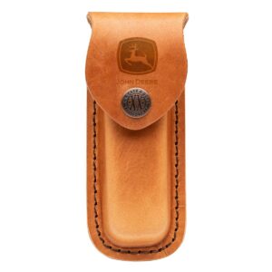 Sheath Leather Med Brown Embos