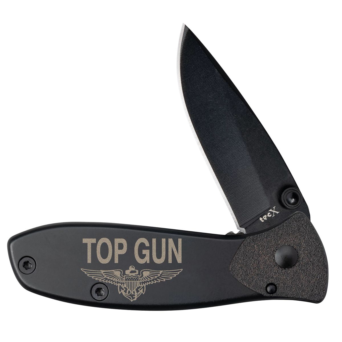 TecX T0103.75BLC SS Blk Hc Tag