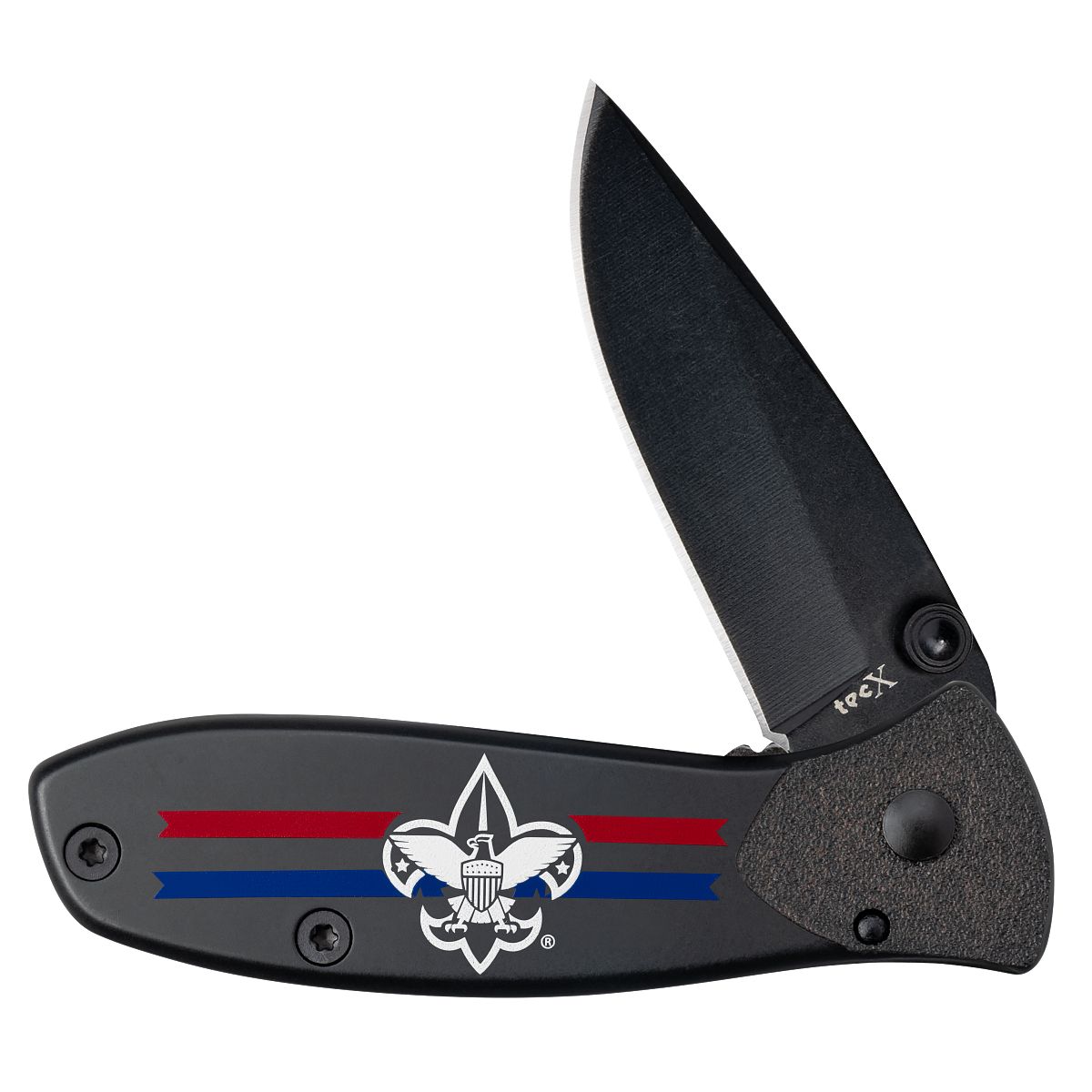 TecX T0103.75BLC SS Blk Hc Tag