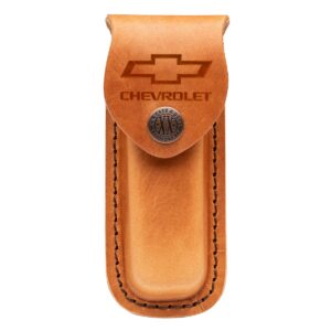 Sheath Leather Med Brown Embos