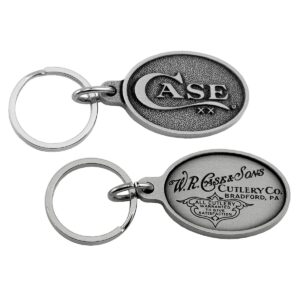 Key Ring Pewter Case Logo Two