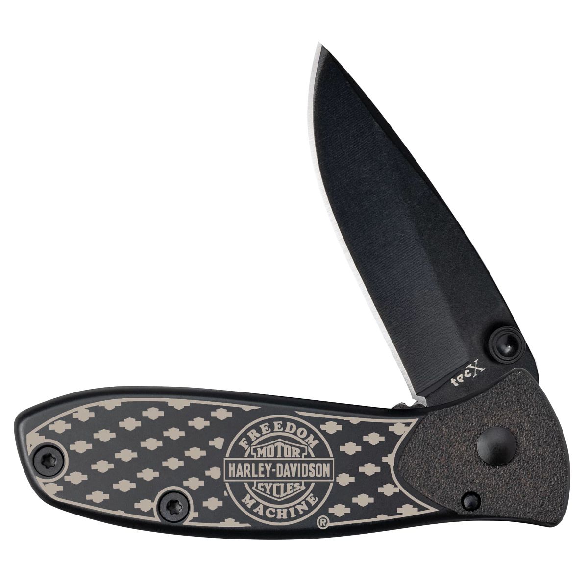 TecX T0103.75BLC SS Blk Hc Tag