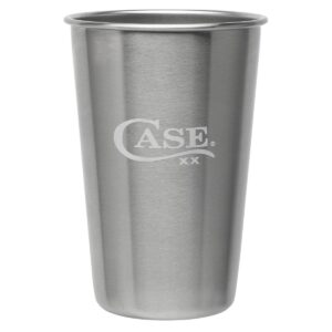 Cup Pint Stainless Steel W/Cas