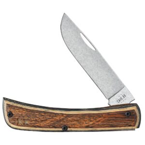 Brown/Black Dymalux Wood Smooth XR Sod Buster Jr (XR7137 S35VN)