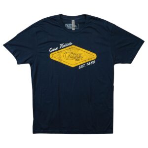 Shirt Tee Midnight Navy W/Case Diamond Logo Front Sm Unisex