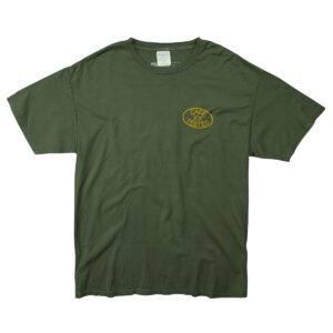 Shirt Tee Moss Grn W/Case Logo Front Pocket & CK Knives Art Back Sm Un