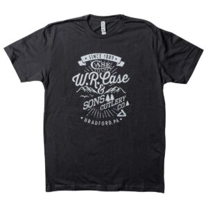 Shirt Tee Black W/WR Case Logo Front Sm Unisex